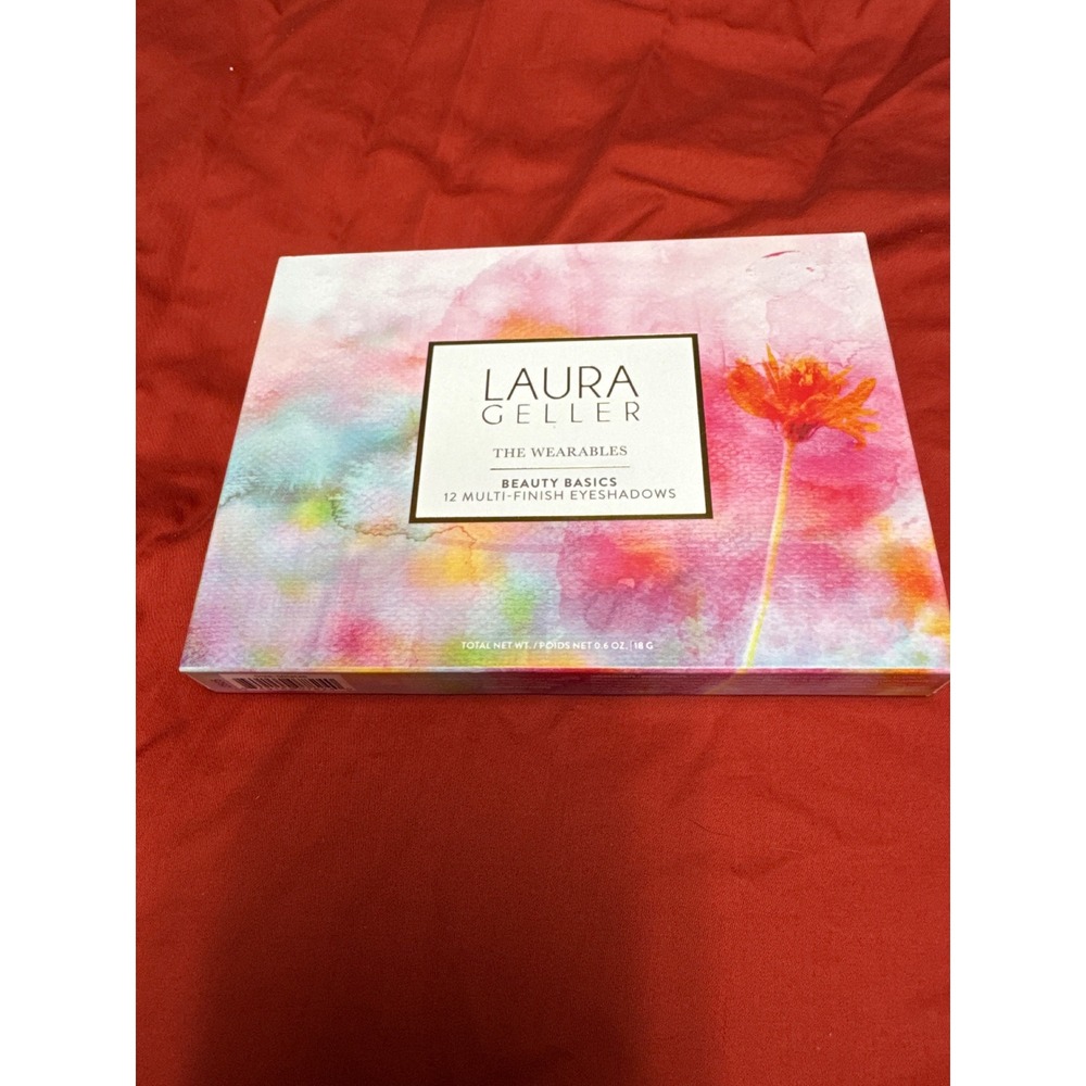 Laura Geller The Wearables Beauty Basics 12 Multi-Finish Eyeshadow Palette NWOT